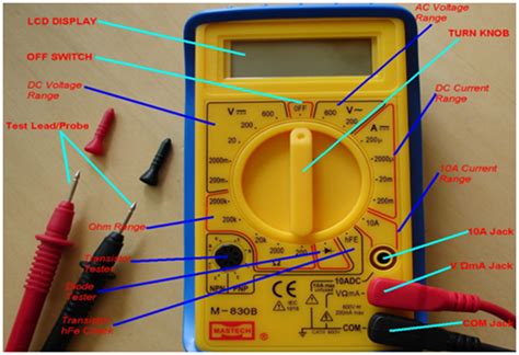 How To Use Multimeter Check Circuit Wiring Diagram