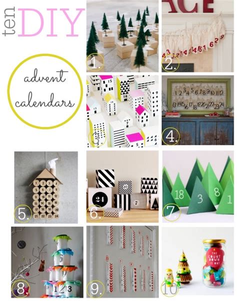 Diy Christmas 10 Diy Advent Calendar Ideas Southern Savers