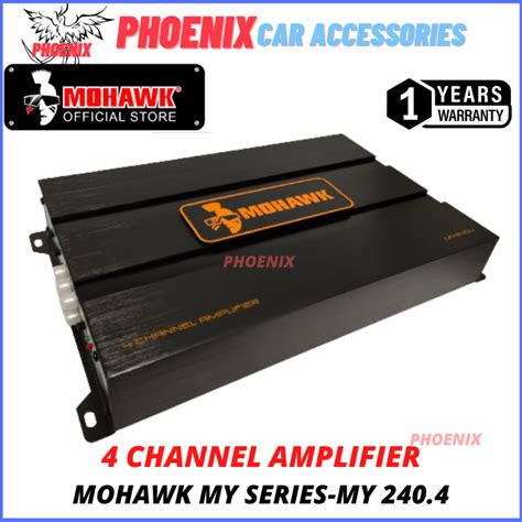 Mohawk Channel Amplifier My Series Watt My Car Audio