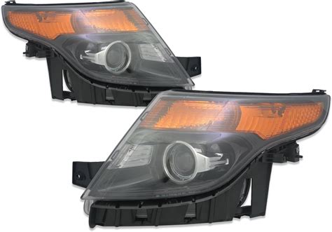 Amazon HEADLIGHTSDEPOT Headlight Set Compatible With Ford Explorer