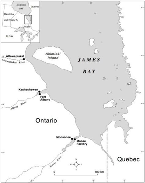 James Bay Map