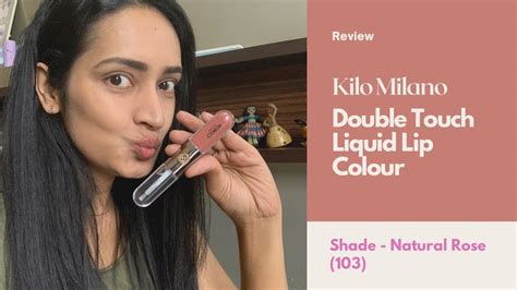 Kiko Milano Double Touch Lip Colour Natural Rose Review