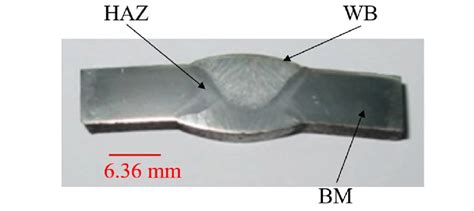 Api L X Pipeline Specimen Extracted Heat Affected Zone Haz Weld