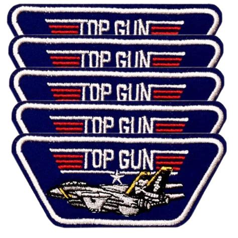 Topgun Parche Adhesivo Para Ropa Patchpros Mxngt Parches