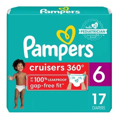 Pañal Pampers Cruisers 360 Etapa 6 Unidad Género Sin Género Tamaño