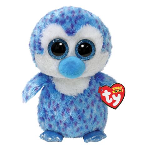 Ty T Beanie Boos Cm Tony Peluche Pinguino Azzurro Mediatoys