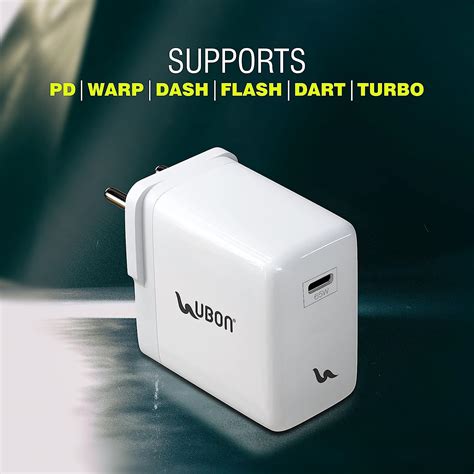 Ubon Ch W Type C Adapter Fast Charging Power Adaptor For All Ios