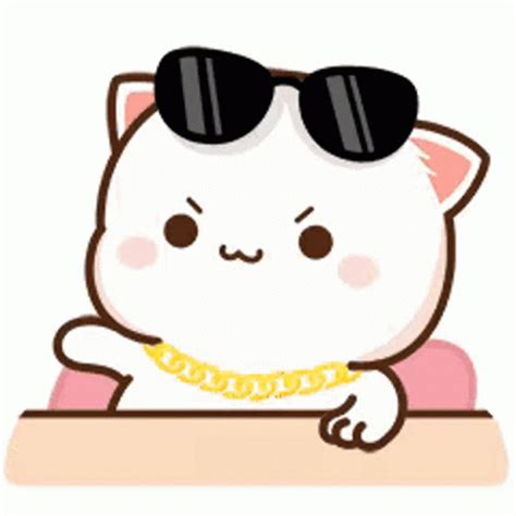 Iklog Cute Sticker Iklog Cute Discover Share GIFs Cute Anime Cat