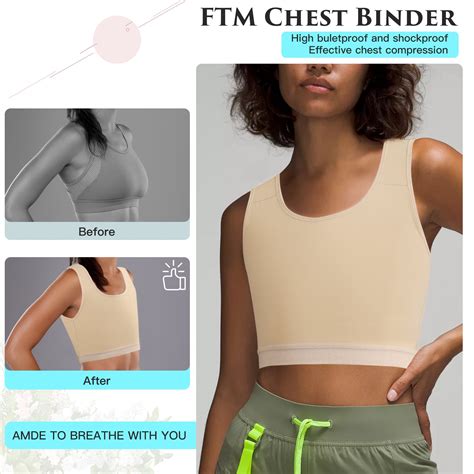 Buy Gctbl Chest Binder For Transgender Ftm Cosplay Short Corset Binder Bra Tank Top Xuji Store