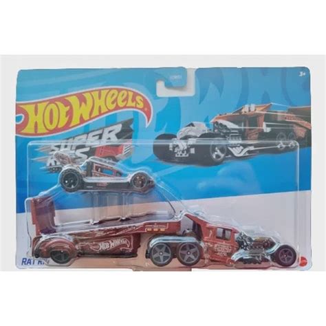 Hot Wheels Caminhão Transportador Rat Rig Hdt em Promoção na Americanas