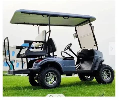 ORIGINAL 72V White Seat Golf Cart With Battery 4 Seater Golf Carts At