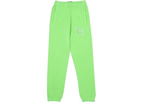 Eric Emanuel Ee Lw Sweats Pigment Green Mens Ss22 Us