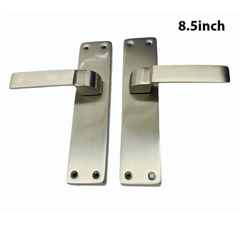 Cut Ssbr Inch Mild Steel Door Handle Lock Set Polished At Rs