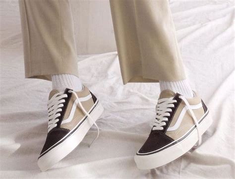 Pin By Jen Agena On My Style In 2024 Beige Vans Beige Vans Old Skool