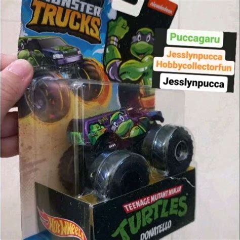 Jual HOT WHEELS MONSTER TRUCKS DONATELLO TEENAGE MUTANT NINJA TURTLES NICKELODEON HW HOTWHEELS