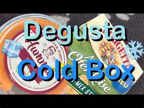 Unboxing Degusta Cold Box Oktober Wieder Der Hammer Youtube