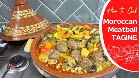 Moroccan Meatballs Tagine Easy Moroccan Kefta Tagine Recipe Youtube