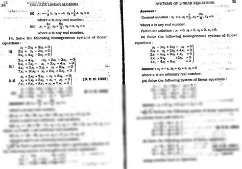 Solution Mat Linear Algebra Theory Of Matrices By Professor Md