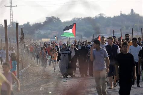 Foto Penduduk Gaza Cedera Diserang Tentera Zionis Haluan Palestin