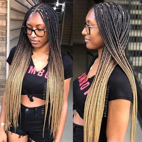 Ombre Box Braids