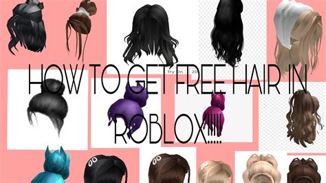 How To Get Free Hairs In Roblox Minda Lianna