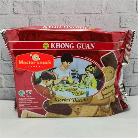 Jual Khong Guan Assorted Biscuits 300 Gram OPP Red Shopee Indonesia