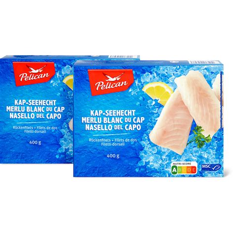 Buy Pelican Msc · Cape Hake Back Fillets · Individually Packaged • Migros