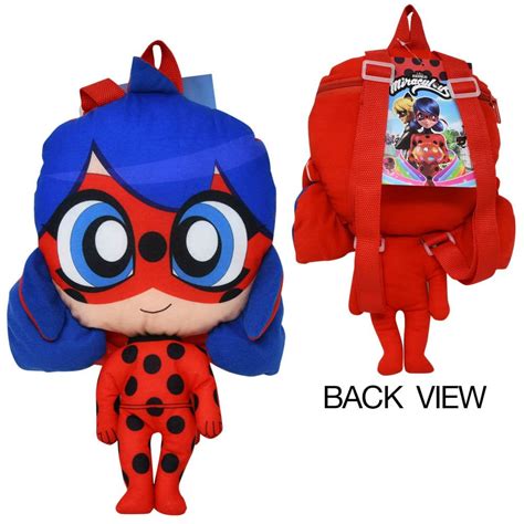 Miraculous Ladybug 15 Plush Backpacks