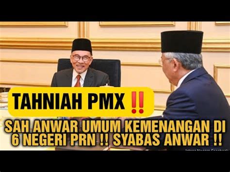 Syabas Dan Tahniah Anwarpengumuman Tergempar Dari Anwar Ibrahim