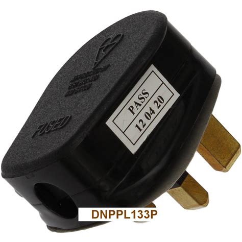 13 3 Pin Fused Plug Is Manufactured To BS1363 Rewireable And Cord