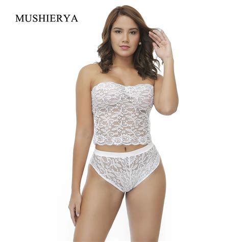 Muserya novo conjunto de roupa íntima sexy de renda lingerie erótica