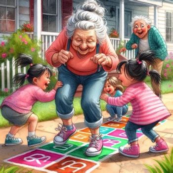 Solve Having Fun With Granny Jigsaw Puzzle Online With Pieces