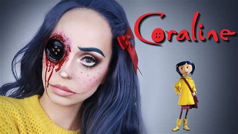 Coraline Maquillage Halloween Youtube