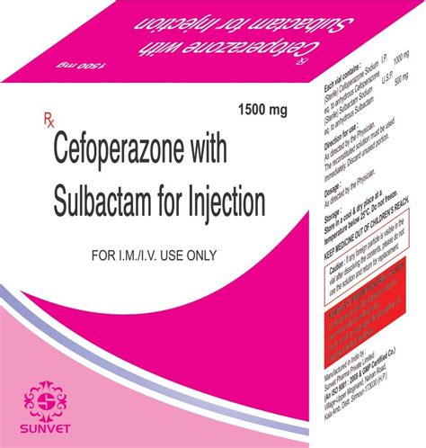 Cefoperazone Sulbactam Injection In Third Party Manufacturing At Rs