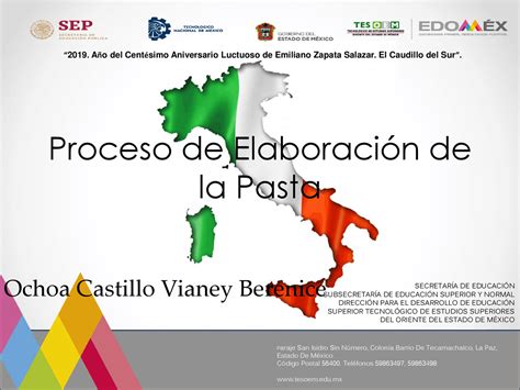 Proceso De Elaboración De Pastas Alimentarias Docsity