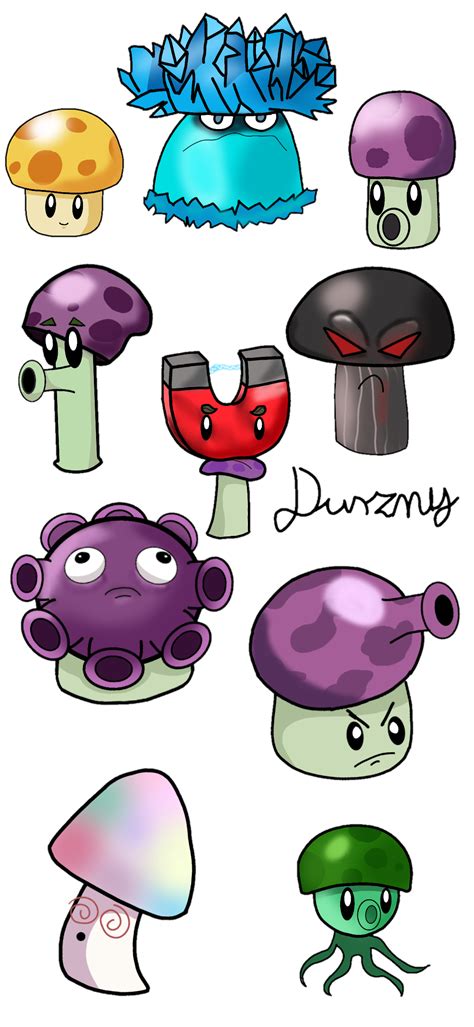 Pvz mushrooms : r/PvZGardenWarfare