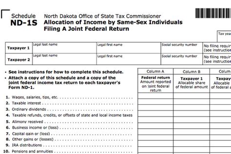 Married Couples Receive Special Tax Forms Washington Blade