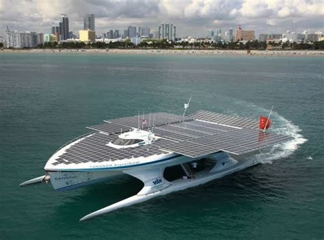 A Supersized Solar Powered Catamaran The Turanor Planetsolar If It