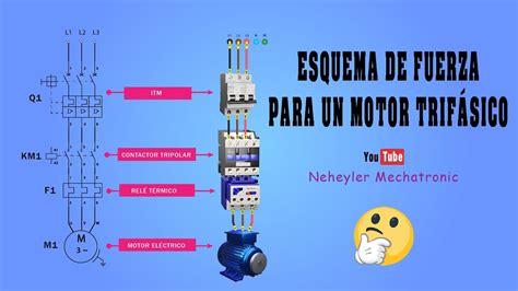 Diagrama De Control Y Fuerza De Un Motor Trifasico Top 88 I