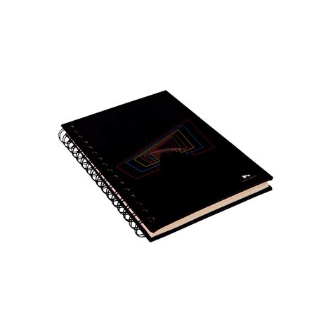 Libreta Con Espiral Trazo Colores