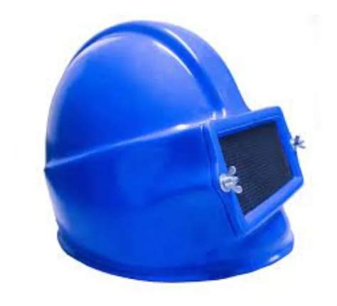 Capacete Jatista Aluminio Jateamento Jato De Areia Mebuscar Brasil