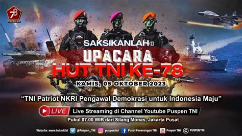 HUT TNI Ke 78 Sejarah Berdirinya Tentara Nasional Indonesia 2 Dari