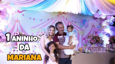 CIRCO ROSA FESTA ANIVERSÁRIO DE 1 ANO DA MARIANA VERAS YouTube