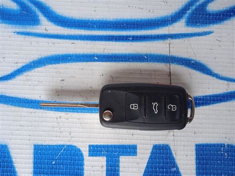 Llave Control Tipo Navaja Vw Vento Polo Lupo Golf Original Envío gratis