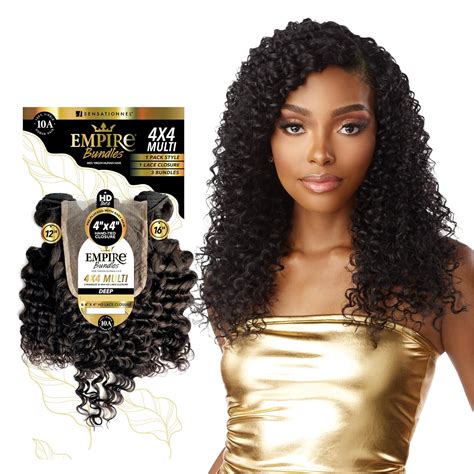 Sensationnel Empire Multi Weave Hair Empire Bundles Deep Human Hair Hh Empire