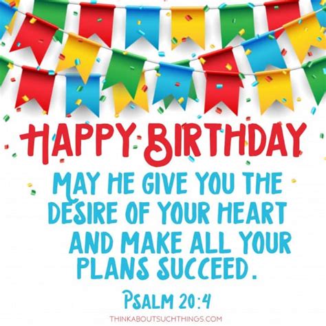 37 Best Bible Verses For Birthdays [with Images] Think About Such Things