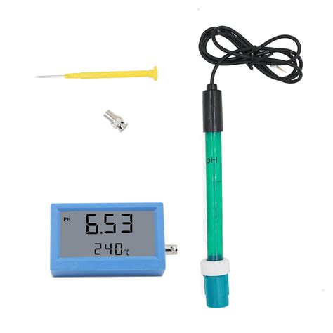 Digital Online PH And Temperature Monitor Tester PH 055 LCD Display