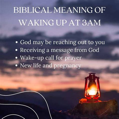 Biblical Meaning Of Waking Up At 3am Happy Life Logic