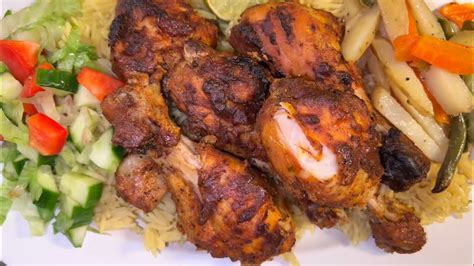 Qado Dhameystiran Bariis Iyo Digaag Somali Rice And Chicken Youtube