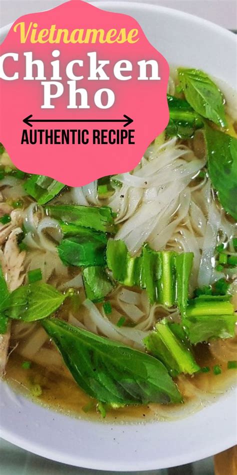 How To Make Authentic Chicken Pho From Scratch Pho Ga Recipe Pho